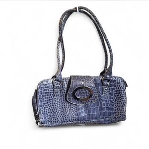Payless faux crocodile print handbag
